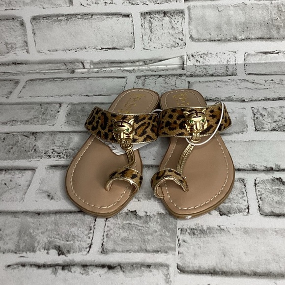 Miss Trish little girl leopard sandals size 13 - Picture 2 of 6